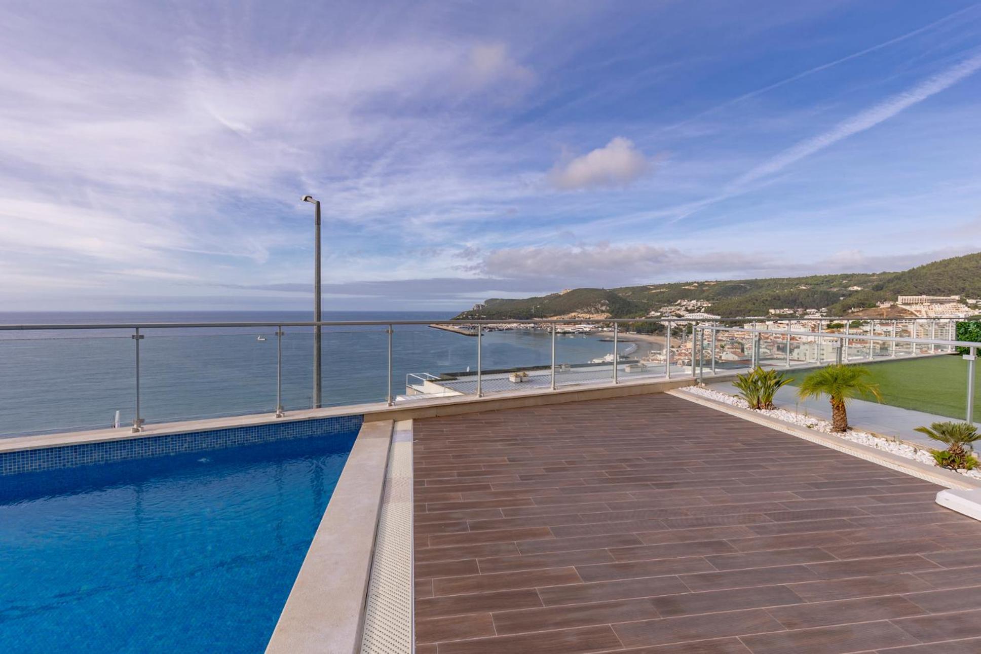 Cliffs Apartment - Astonishing View Over Sesimbra Bay By Trip2Portugal Kültér fotó